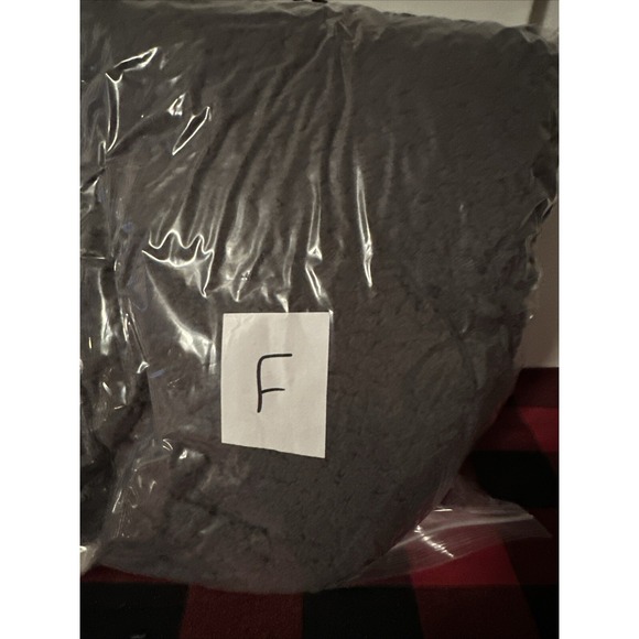 ABERCROMBIE & FITCH Soft A&F Sherpa Collection Size Medium Grey Fleece Jacket - Picture 9 of 9